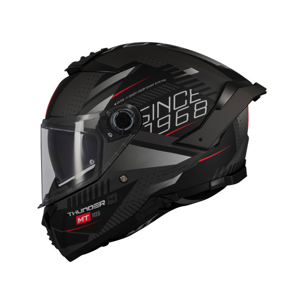 MT Helmets Mt thunder 4 lumin d1 matt black